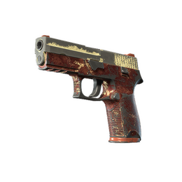 P250 | Red Tide (Battle-Scarred)