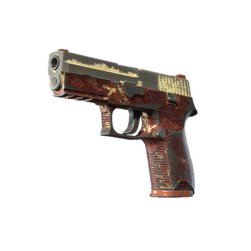 P250 | Red Tide (Battle-Scarred)