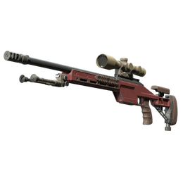 SSG 08 | Red Stone (Field-Tested)