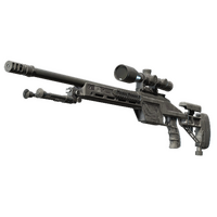 SSG 08 | Grey Smoke (Battle-Scarred)