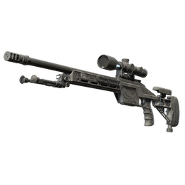 SSG 08 | Grey Smoke (Battle-Scarred)