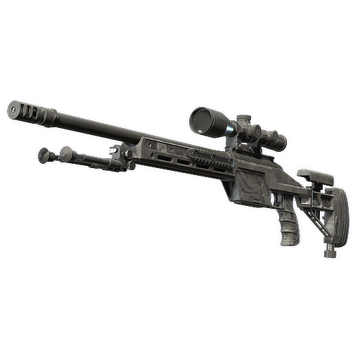 SSG 08 | Grey Smoke (Battle-Scarred)