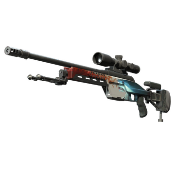 StatTrak™ SSG 08 | Blood in the Water (Minimal Wear)