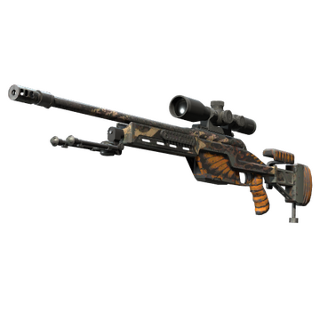 StatTrak™ SSG 08 | Death's Head (Well-Worn)
