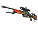 StatTrak™ SSG 08 | Dragonfire (Well-Worn)