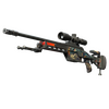 StatTrak™ SSG 08 | Dragonfire (Battle-Scarred)
