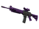 StatTrak™ SG 553 | Ultraviolet (Well-Worn)