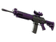 SG 553 | Ultraviolet (Battle-Scarred)
