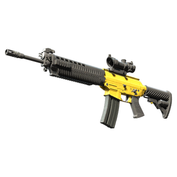 SG 553 | Bulldozer (Well-Worn)