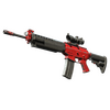 SG 553 | Candy Apple (Battle-Scarred)