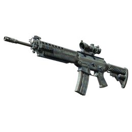 SG 553 | Wave Spray (Battle-Scarred)