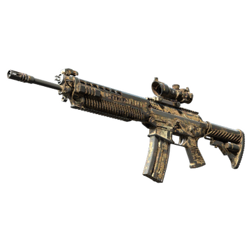 Souvenir SG 553 | Bleached (Battle-Scarred)