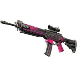 SG 553 | Pulse (Battle-Scarred)