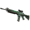StatTrak™ SG 553 | Dragon Tech (Battle-Scarred)
