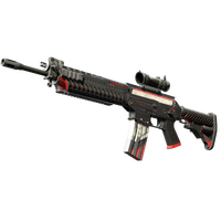 StatTrak™ SG 553 | Cyrex (Battle-Scarred)