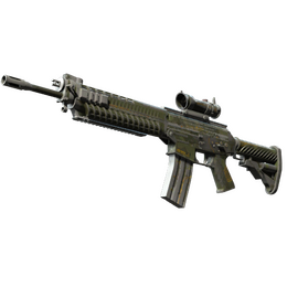 SG 553 | Atlas (Battle-Scarred)