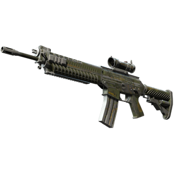 StatTrak™ SG 553 | Atlas (Battle-Scarred)