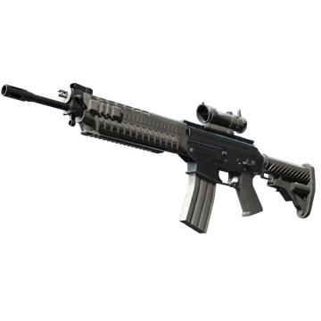 SG 553 | Damascus Steel (Field-Tested)