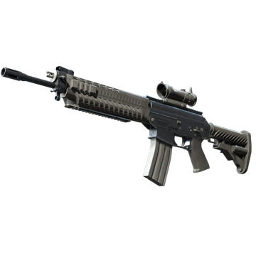 SG 553 | Damascus Steel (Minimal Wear)