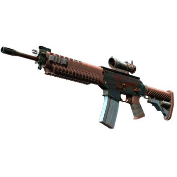 StatTrak™ SG 553 | Ol' Rusty (Battle-Scarred)