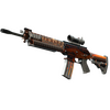 StatTrak™ SG 553 | Tiger Moth (Battle-Scarred)