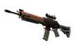 StatTrak™ SG 553 | Близкая опасность (После полевых испытаний)