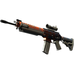 SG 553 | Danger Close (Field-Tested)