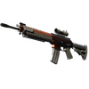 StatTrak™ SG 553 | Danger Close (Battle-Scarred)