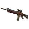 SG 553 | Berry Gel Coat (Battle-Scarred)