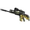 StatTrak™ SCAR-20 | Jungle Slipstream (Well-Worn)