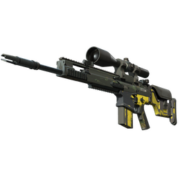 SCAR-20 | Jungle Slipstream (Battle-Scarred)