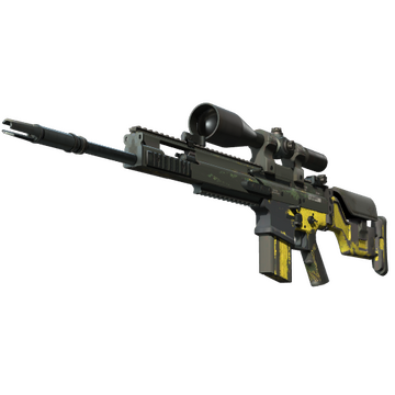 StatTrak™ SCAR-20 | Jungle Slipstream (Battle-Scarred)