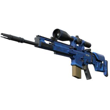 StatTrak™ SCAR-20 | Blueprint (Minimal Wear)