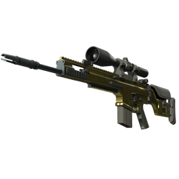 SCAR-20 | Brass (Field-Tested)