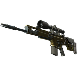 SCAR-20 | Brass (Battle-Scarred)