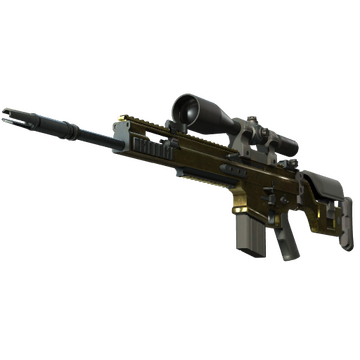 SCAR-20 | Brass (Battle-Scarred)