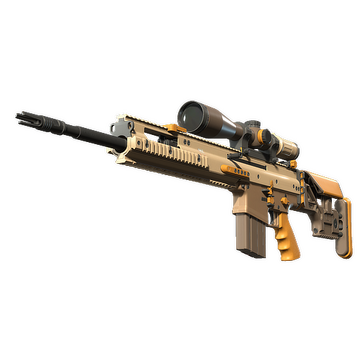 SCAR-20 | Short Ochre (Factory New)