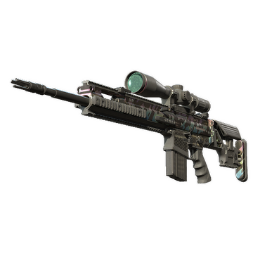 StatTrak™ SCAR-20 | Caged (Well-Worn)