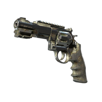 R8 Revolver | Bone Mask (Battle-Scarred)