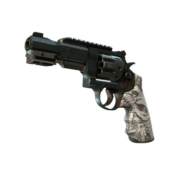 StatTrak™ R8 Revolver | Bone Forged (Field-Tested)