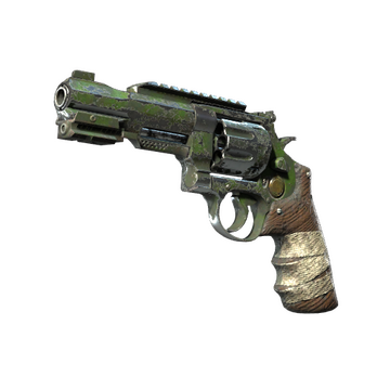 StatTrak™ R8 Revolver | Survivalist (Battle-Scarred)