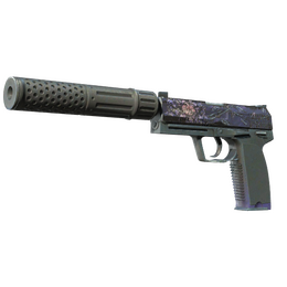 USP-S | Black Lotus (Battle-Scarred)