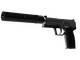 StatTrak™ USP-S | Stainless (Minimal Wear)