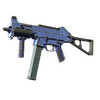 UMP-45 | Indigo (Battle-Scarred)