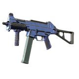 UMP-45 | Indigo (Battle-Scarred)