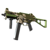 UMP-45 | Green Swirl (Minimal Wear)