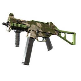 UMP-45 | Green Swirl (Factory New)