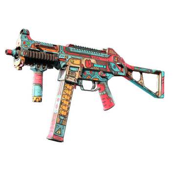 StatTrak™ UMP-45 | K.O. Factory (Well-Worn)