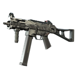 StatTrak™ UMP-45 | Arctic Wolf (Battle-Scarred)