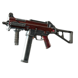 UMP-45 | Crimson Foil (Battle-Scarred)